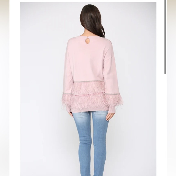 Joh Sally Knitted Sweater with Feathers - Picture 4 of 5